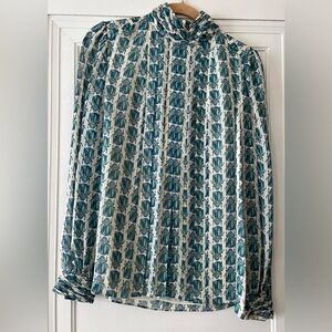 Tory Burch Silk Blouse Size 4